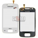 Тачскрін для Samsung S6102 Galaxy Y Duos, білий