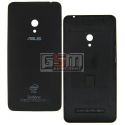 Задняя панель корпуса для Asus ZenFone 5 (A501CG), t00j, черная, с боковыми кнопками