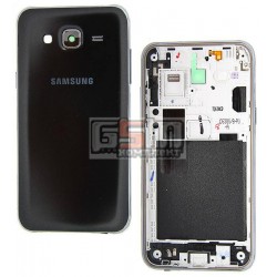 Корпус для Samsung J500H/DS Galaxy J5, чорний