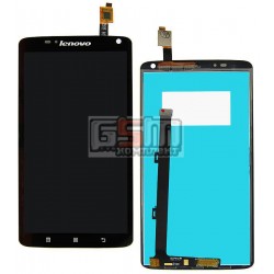Дисплей для Lenovo S930, черный, с сенсорным экраном (дисплейный модуль), #1580017160/TM060JDHP03/MCF-060-1100-V3