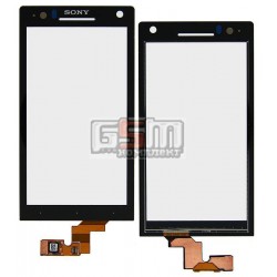 Тачскрин для Sony LT26i Xperia S, LT26ii Xperia SL, черный Тачскрин для Sony LT26i Xperia S, LT26ii Xperia SL, черный