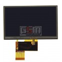 Дисплей для автонавігаторів Navi N50i BT; GPS 5,0 , з сенсорним екраном (дисплейний модуль),5.0 , 40 pin, (480*272), AT050TN33 v.1/KD50G10-40NC-A3/32000579-02