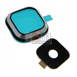 Стекло камеры для Samsung A500F Galaxy A5, A500FU Galaxy A5, A500H Galaxy A5, черное