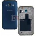 Корпус для Samsung J100H/DS Galaxy J1, синій