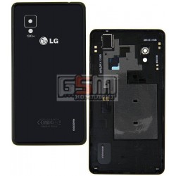 Задня кришка батареї для LG E975 Optimus G, LS970 Optimus G, чорна