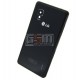 Задняя крышка батареи для LG E975 Optimus G, LS970 Optimus G, черная