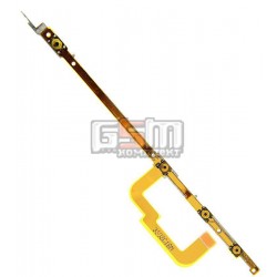 Шлейф для Nokia 925 Lumia, кнопки ввімкнення, бокових клавіш, з компонентами