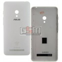 Задняя панель корпуса для Asus ZenFone 5 (A501CG), t00j, белая, с боковыми кнопками