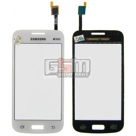 Тачскрин для Samsung G350E Galaxy Star Advance Duos, белый, (Synaptic)
