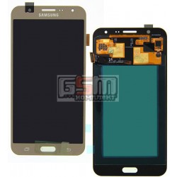 Дисплей для Samsung J700F/DS Galaxy J7, J700H/DS Galaxy J7, J700M/DS Galaxy J7, золотистый, с сенсорным экраном (дисплейный моду Дисплей для Samsung J700F/DS Galaxy J7, J700H/DS Galaxy J7, J700M/DS Galaxy J7, золотистый, с сенсорным экраном (дисплейный моду