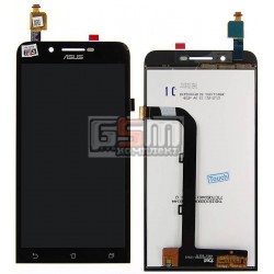 Дисплей для Asus ZenFone Go (ZC500TG), черный, с сенсорным экраном (дисплейный модуль)