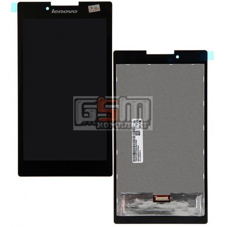 Дисплей для планшета Lenovo Tab 2 A7-30DC, черный, с cенсорным экраном