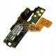 Шлейф для Sony Ericsson LT15i, LT18i, X12, кнопки включения, коннектора наушников, датчика приближения, с компонентами, с вибро