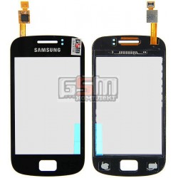 Тачскрин для Samsung S6500 Galaxy Mini 2, черный Тачскрин для Samsung S6500 Galaxy Mini 2, черный