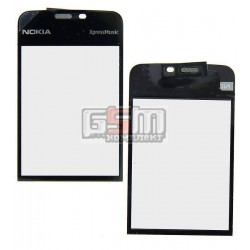 Стекло корпуса для Nokia 5310, черное Стекло корпуса для Nokia 5310, черное