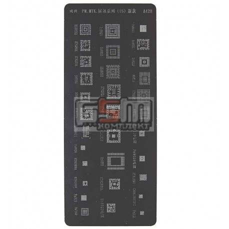 BGA-трафарет A428 для китайского телефона, универсальный, MT6572A, MT6223, MT6225A, PM8110, PM8029, MT6169V, SC6820, SC6600, MT6