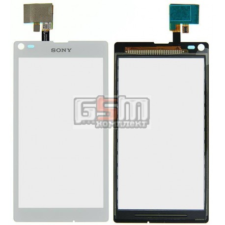 Тачскрин для Sony C2104 S36 Xperia L, C2105 S36h Xperia L, белый
