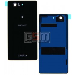 Задняя панель корпуса для Sony D5803 Xperia Z3 Compact Mini, D5833 Xperia Z3 Compact Mini, черная