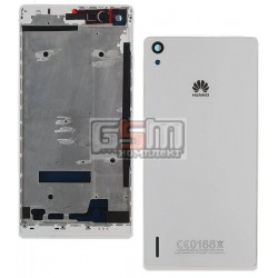 Корпус для Huawei Ascend P7, белый Корпус для Huawei Ascend P7, белый