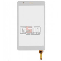 Тачскрин (сенсорный экран, сенсор) для китайского планшета 8, 10 pin, с маркировкой 080213-01A-V2, CTP08023-03, для Bliss Pad M8040, Telefunken TFMID804G, размер 210*120 мм, белый