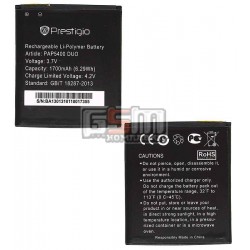 Аккумулятор для Prestigio MultiPhone 5400 Duo, оригинал, (Li-ion 3.7V 1700mAh) Аккумулятор для Prestigio MultiPhone 5400 Duo, оригинал, (Li-ion 3.7V 1700mAh)