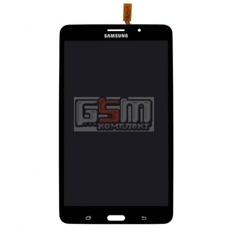 Дисплей для планшетов Samsung T230 Galaxy Tab 4 7.0, T231 Galaxy Tab 4 7.0 3G , T235 Galaxy Tab 4 7.0 LTE, черный, с сенсорным э