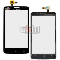 Тачскрин для Alcatel One Touch 8000 Scribe Easy, черный Тачскрин для Alcatel One Touch 8000 Scribe Easy, черный