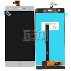 Дисплей для Nomi i506 Shine, белый, original, с сенсорным экраном (дисплейный модуль), #15-32302-53231/DJN-48-12050-1356A-00 Дисплей для Nomi i506 Shine, белый, original, с сенсорным экраном (дисплейный модуль), #15-32302-53231/DJN-48-12050-1356A-00