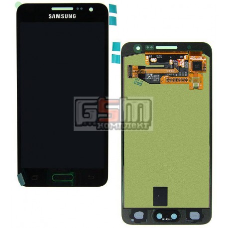 Дисплей для Samsung A300F Galaxy A3, A300FU Galaxy A3, A300H Galaxy A3, синий, с сенсорным экраном (дисплейный модуль)
