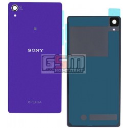 Задняя панель корпуса для Sony D6502 Xperia Z2, D6503 Xperia Z2, фиолетовая