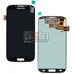 Дисплей для Samsung I337, I545, I9500 Galaxy S4, I9505 Galaxy S4, I9506 Galaxy S4, I9507 Galaxy S4, M919, черный, с сенсорным эк