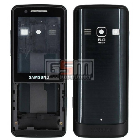 Корпус для Samsung S5610, копия AAA, черный