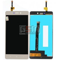 Дисплей для Xiaomi Redmi 3, золотистый, original (PRC), с сенсорным экраном (дисплейный модуль)