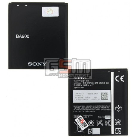 Аккумулятор BA900 для Sony C1904 Xperia M, C1905 Xperia M, C2104 S36 Xperia L, C2105 S36h Xperia L, LT29i Xperia TX, ST26i Xperi