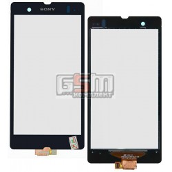 Тачскрин для Sony C6602 L36h Xperia Z, C6603 L36i Xperia Z, C6606 L36a Xperia Z, черный Тачскрин для Sony C6602 L36h Xperia Z, C6603 L36i Xperia Z, C6606 L36a Xperia Z, черный