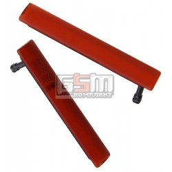 Боковая заглушка для Sony D5803 Xperia Z3 Compact Mini, D5833 Xperia Z3 Compact Mini, полный комплект, красная