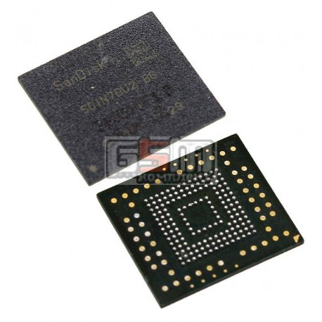 Микросхема памяти SDIN7DU2-8G для Samsung I8190 Galaxy S3 mini, I8200 Galaxy S3 Mini Neo, I9070 Galaxy S Advance, I9190 Galaxy S
