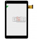 Тачскрін (сенсорний екран, сенсор) для китайського планшета 10.1, 50 pin, з маркуванням PB101JG1389, SG6179-FPC-V1-1, для Prestigio PMT5021, Bravis NP 104 3G, Oysters T72MD, Oysters T104MBY 3G, EXPLAY GRAVITY, розмір 256 * 157 мм, чорний