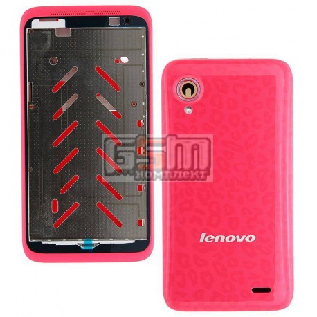 Корпус для Lenovo S720, красный