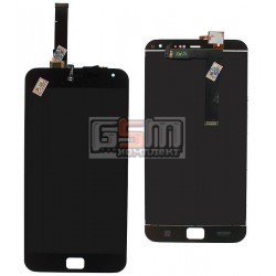 Дисплей для Meizu MX4 Pro 5.5", черный, с сенсорным экраном (дисплейный модуль)