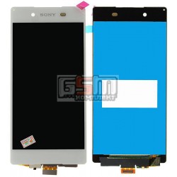 Дисплей для Sony E6533 Xperia Z3+ DS, E6553 Xperia Z3+, Xperia Z4, белый, с сенсорным экраном (дисплейный модуль)