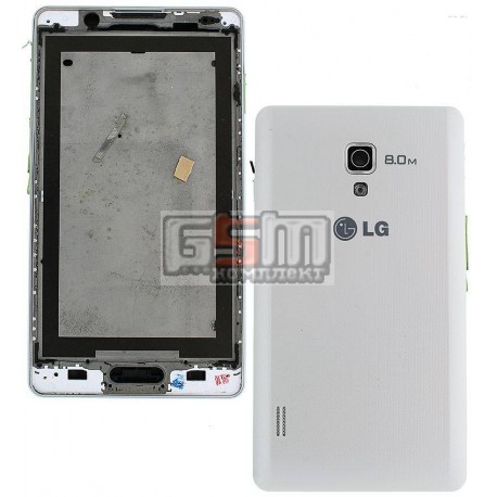 Корпус для LG P710 Optimus L7 II, P713 Optimus L7 II, белый