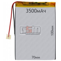 Аккумулятор для китайского планшета универсальный, (3500mAh), (70*100*3.5 мм) Аккумулятор для китайского планшета универсальный, (3500mAh), (70*100*3.5 мм)