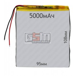 Аккумулятор для китайского планшета универсальный, (5000mAh), (95*108*5.0 мм) Аккумулятор для китайского планшета универсальный, (5000mAh), (95*108*5.0 мм)