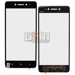 Стекло корпуса для Lenovo S90, черное, с клавиатурным модулем