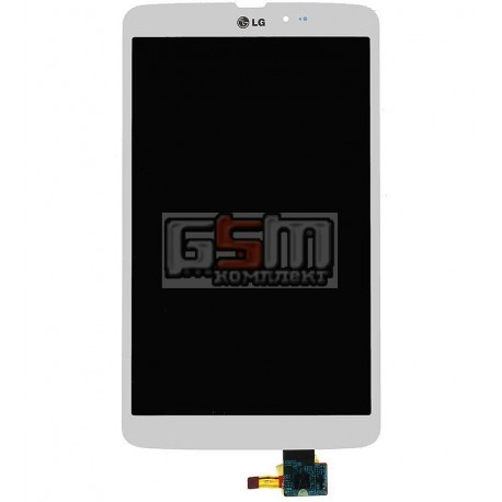 Дисплей для планшета LG G Pad 8.3 V500, белый, с cенсорным экраном