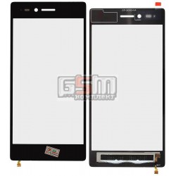 Стекло корпуса для Lenovo Z90-7 Vibe Shot, черное, с клавиатурным модулем