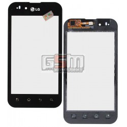 Тачскрин для LG P970 Optimus Black, черный