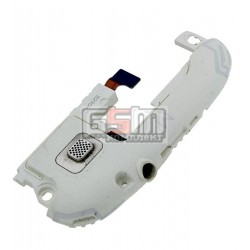 Звонок для Samsung I9300 Galaxy S3, с разъёмом наушников, с антенной, белый