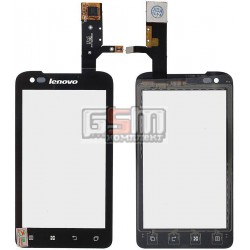 Тачскрін для Lenovo A660, чорний Тачскрін для Lenovo A660, чорний